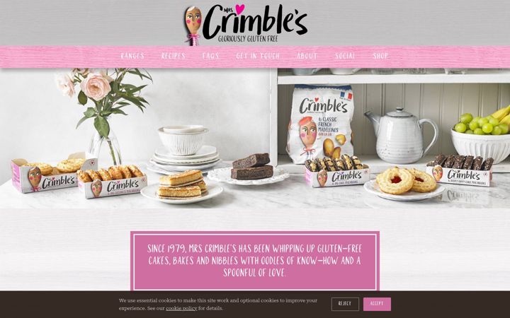 Screenshot of mrscrimbles.com