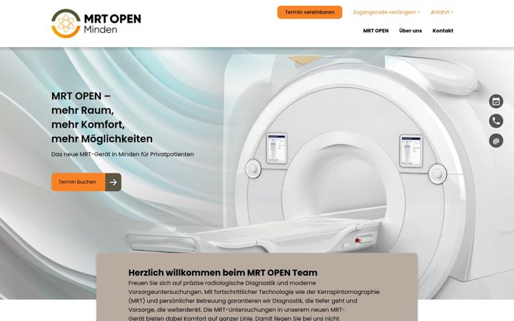 Screenshot of mrt-open-minden.de