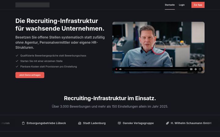 Ekraanipilt saidist msclausen.de