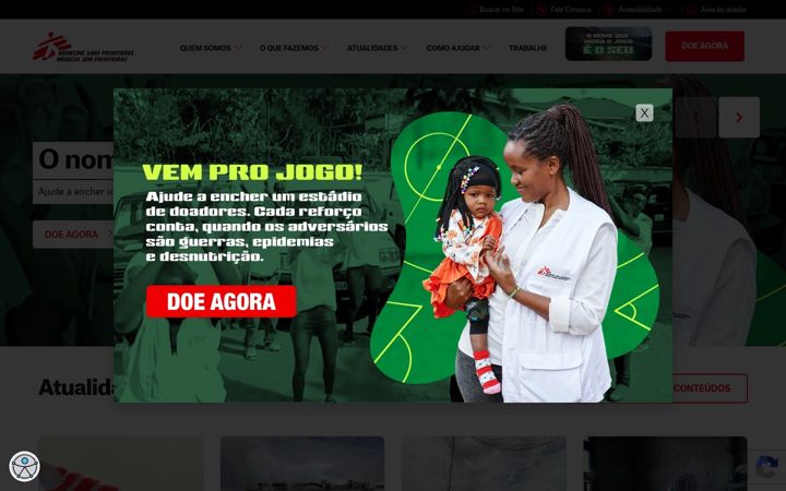 Screenshot ta' msf.org.br