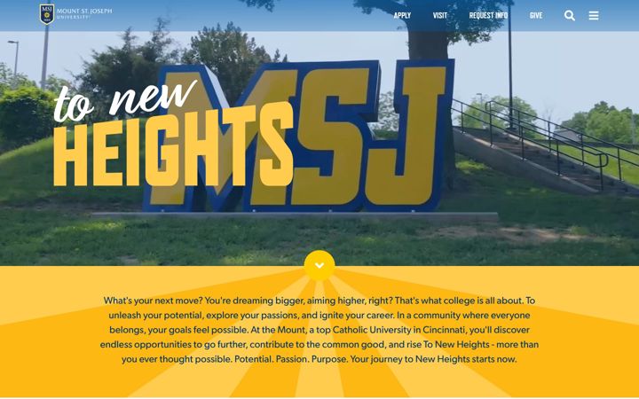 Screenshot of msj.edu