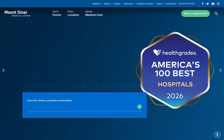 Screenshot of msmc.com