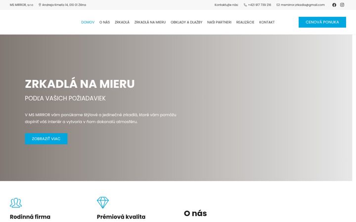Snímek obrazovky msmirror.sk