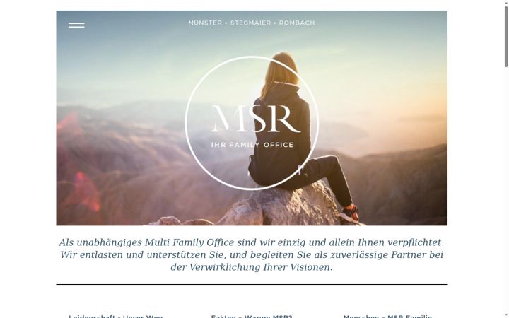 Zrzut ekranu msr-familyoffice.de