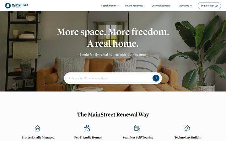 Screenshot of msrenewal.com