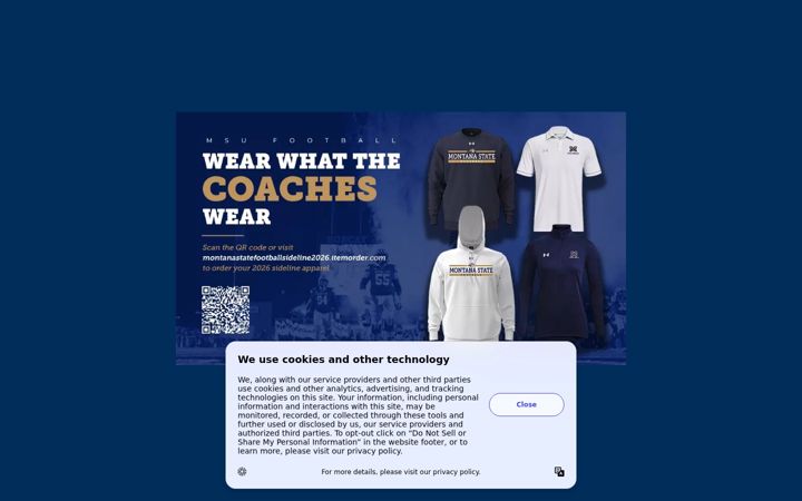 Screenshot von msubobcats.com