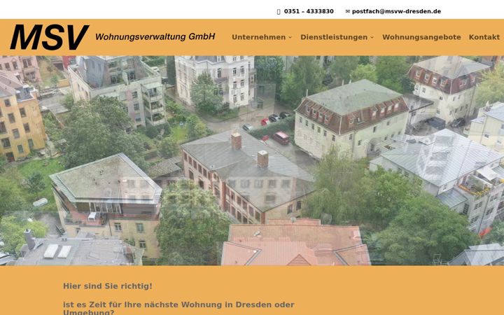 Zrzut ekranu msvw-dresden.de