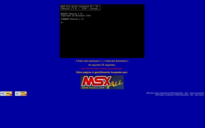 Screenshot of msxpro.com