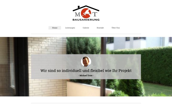Screenshot of mt-bausanierung.de