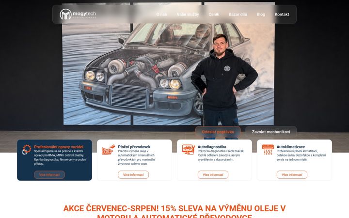 Screenshot of mtcg.cz
