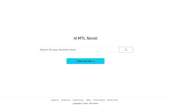 Skærmbillede af mtlnovel.me