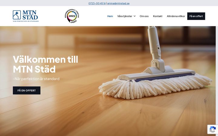Screenshot of mtnstad.se