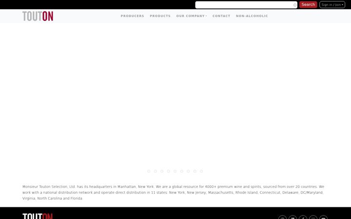 Screenshot of mtouton.com