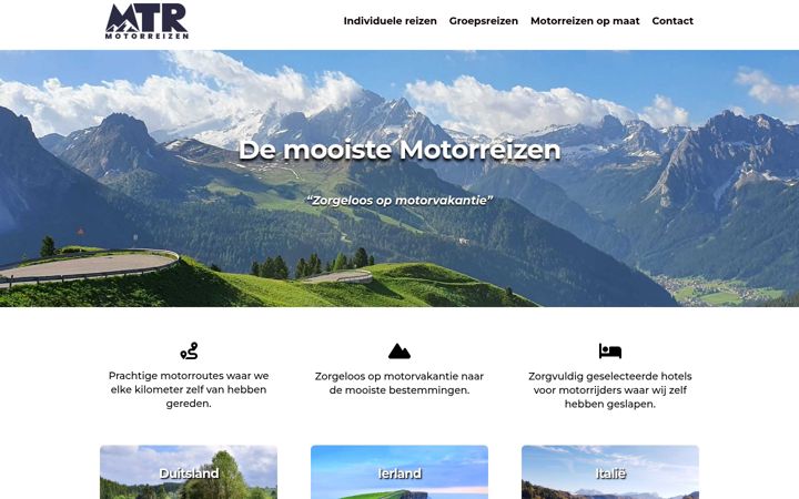 Snímek obrazovky mtrmotorreizen.nl