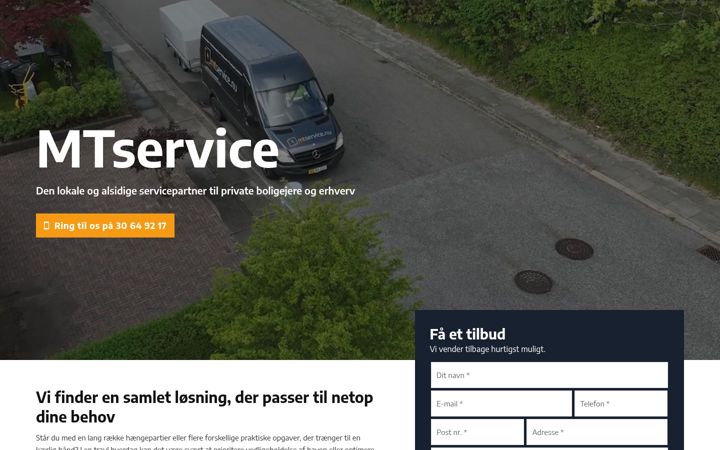 Ekraanipilt saidist mtservice.nu