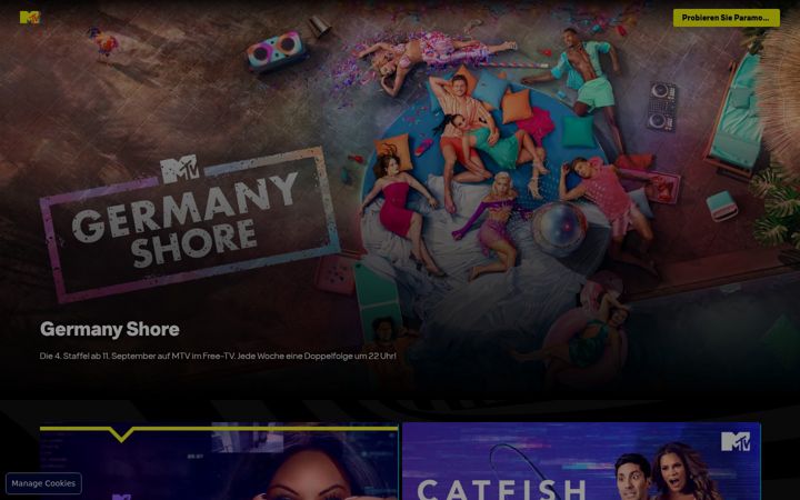 Screenshot of mtv.nl