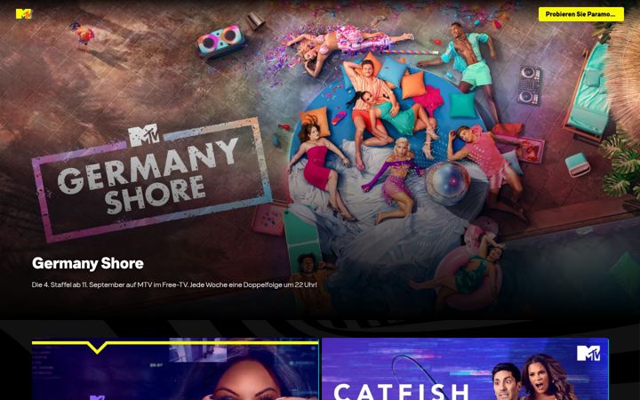 Screenshot of mtvla.com