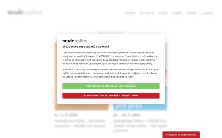 Screenshot of mudr.online