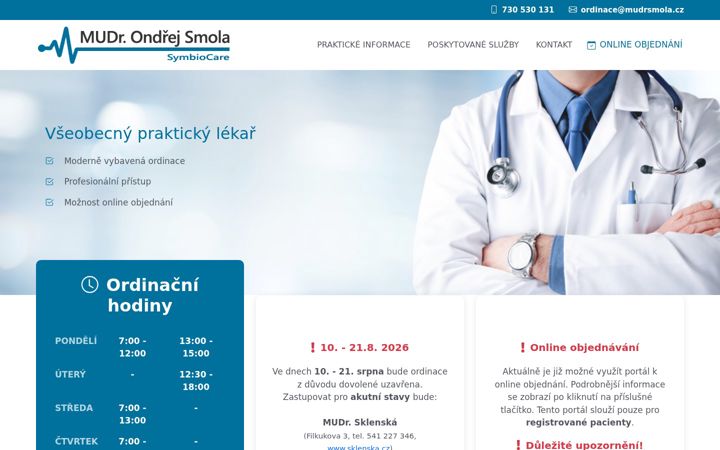 Screenshot ta' mudrsmola.cz