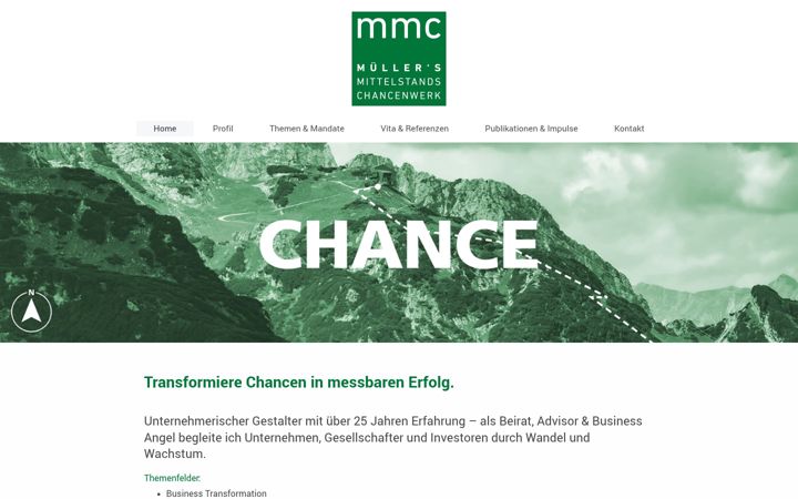 Screenshot of mueller-chancenwerk.de