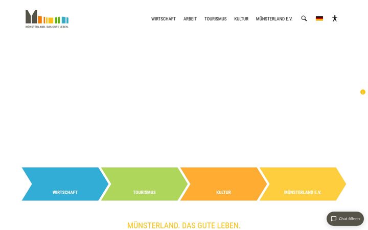 Screenshot of muensterland.com