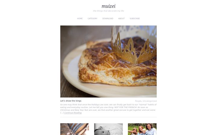 Snimka zaslona za muizei.com
