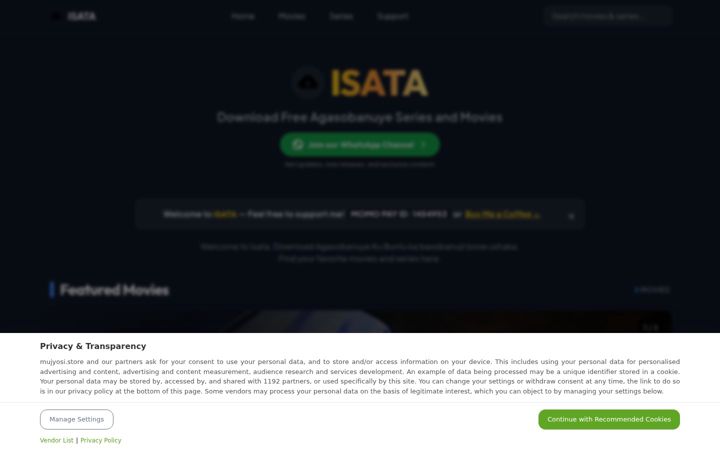Posnetek zaslona mujyosi.store