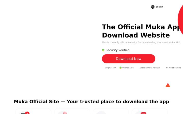 Screenshot of mukadownloader.com