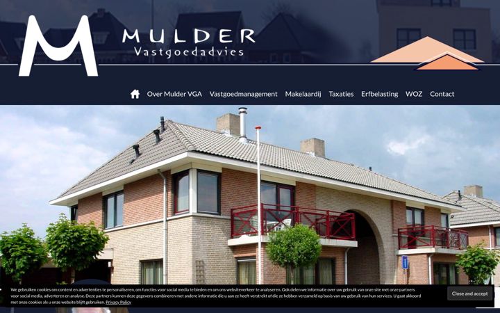 Ekrano kopija muldervastgoedadvies.nl