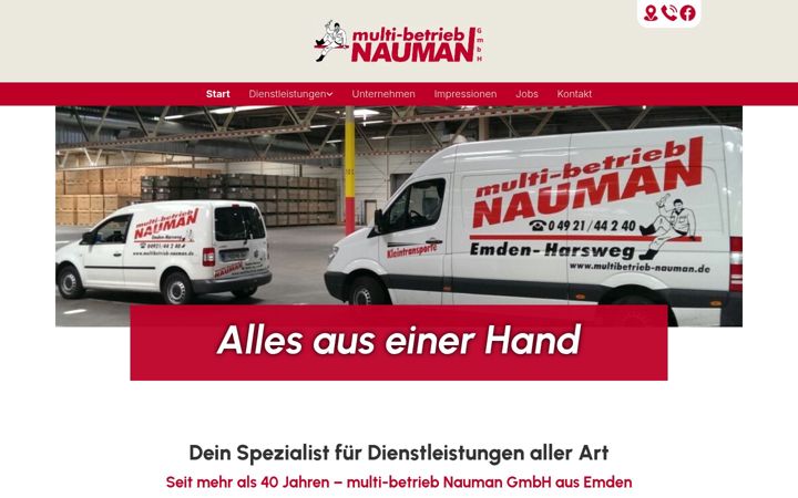 Screenshot of multibetrieb-nauman.de