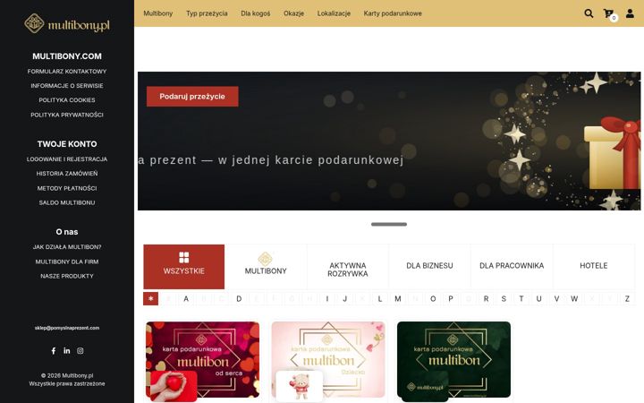 Screenshot του multibony.pl