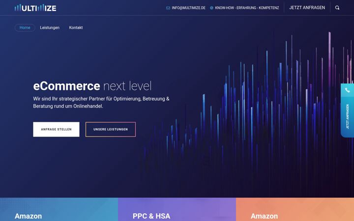 Screenshot of multimize.de