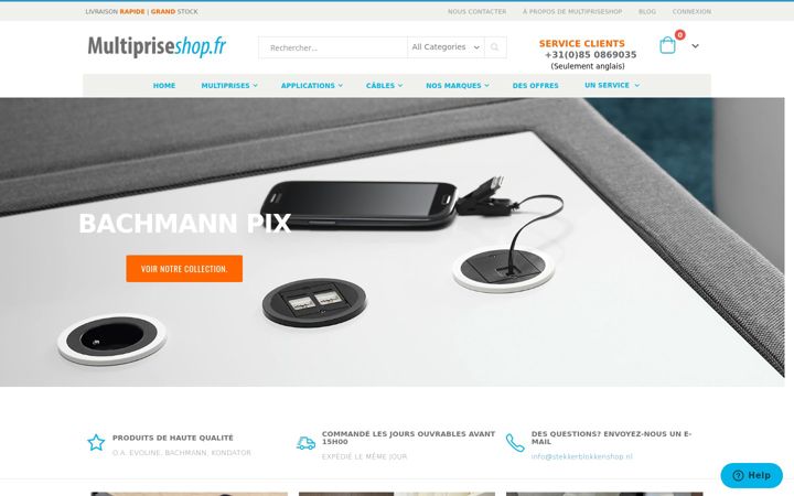 Screenshot of multipriseshop.fr