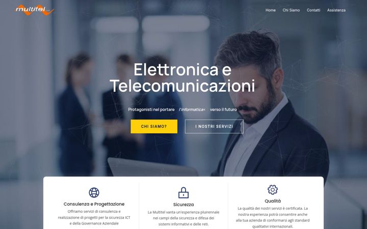 Screenshot di multitelsrl.it