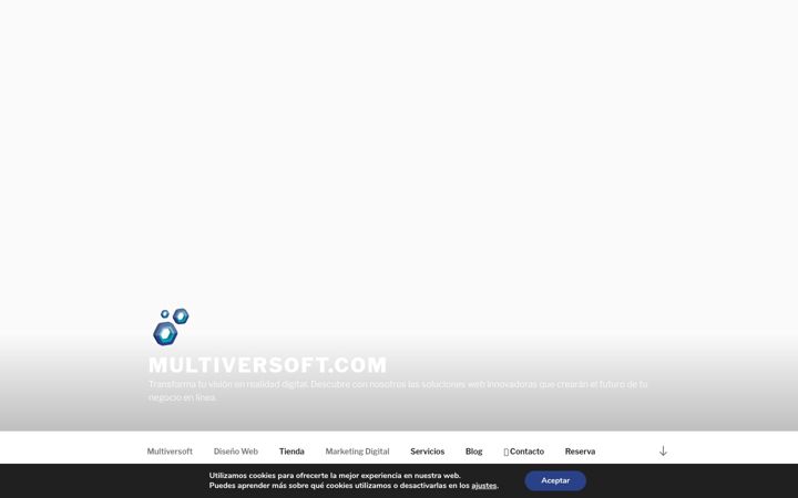 Kuvakaappaus sivustosta multiversoft.com