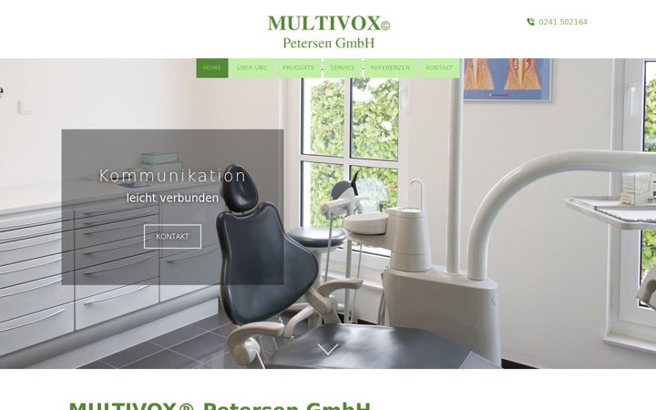Screenshot of multivox.de