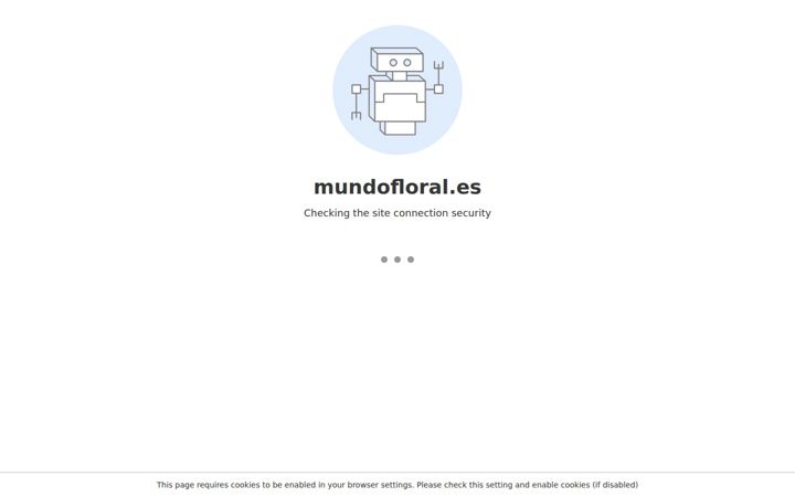 Capture d'écran de mundofloral.es