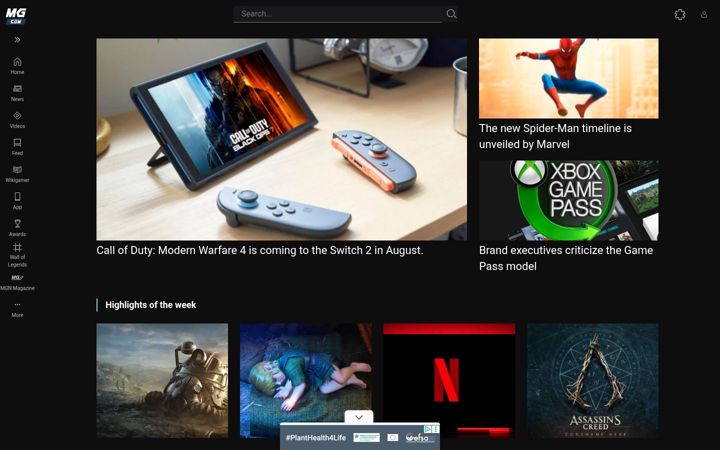Screenshot of mundogamer.community