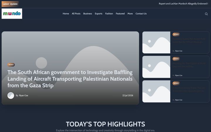 Screenshot von mundoideasportal.mx