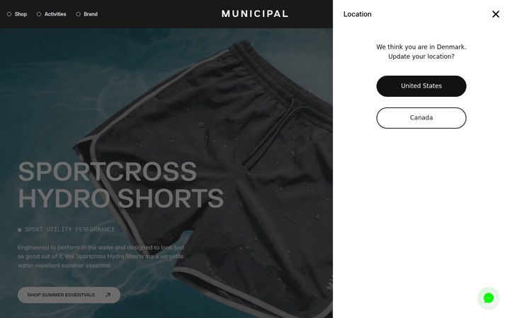 Screenshot of municipal.com