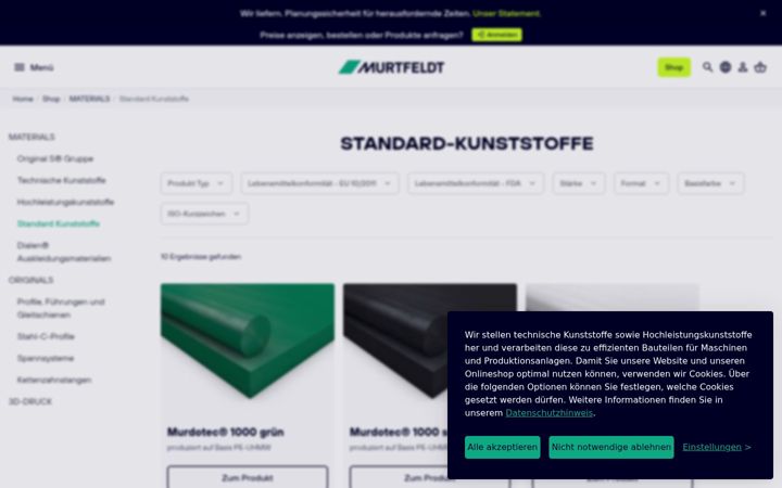 Zrzut ekranu murdotec.de