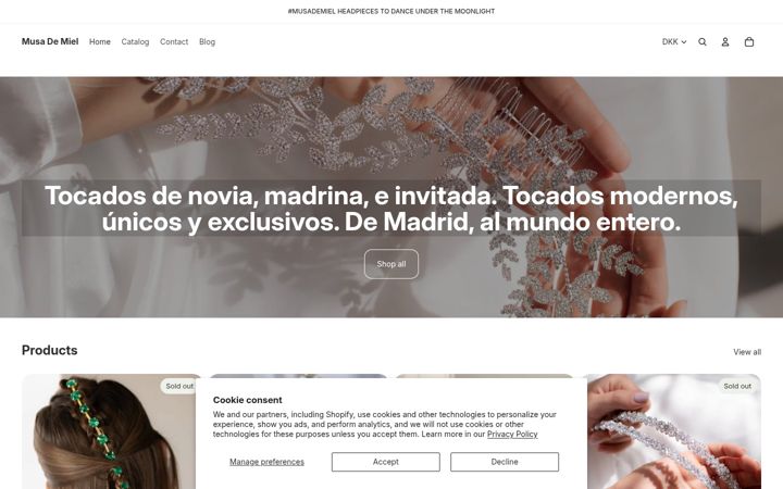 Screenshot of musademiel.com