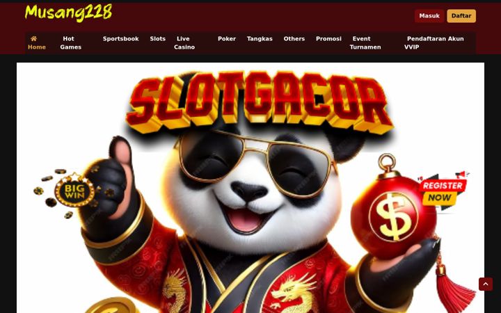 Screenshot of musang228.net