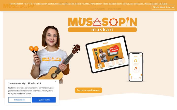Skærmbillede af musasoppi.fi