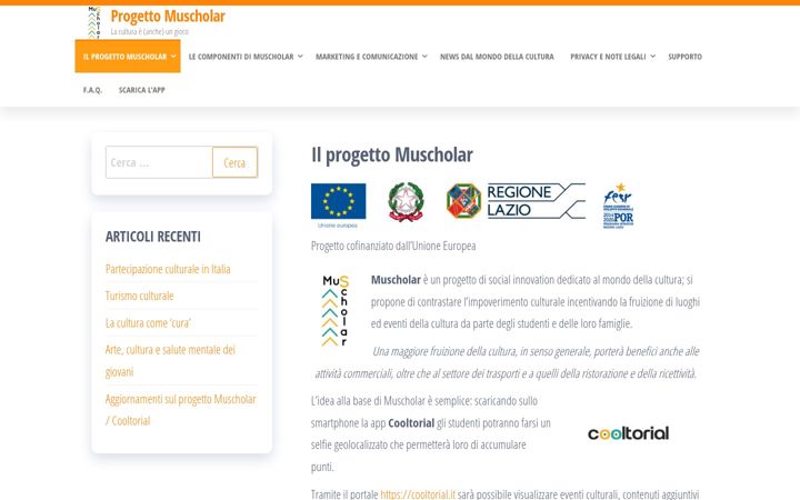 Screenshot of muscholar.it