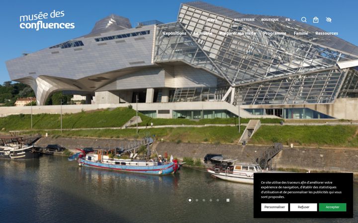 Zrzut ekranu museedesconfluences.fr