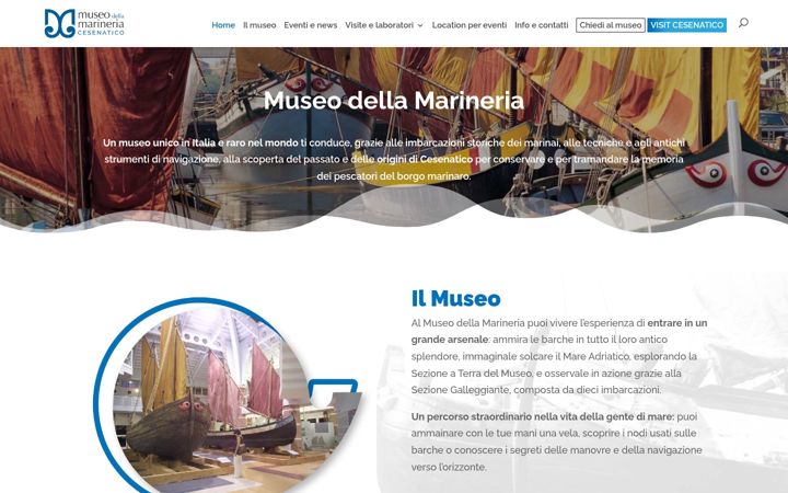 Screenshot του museomarineria.it