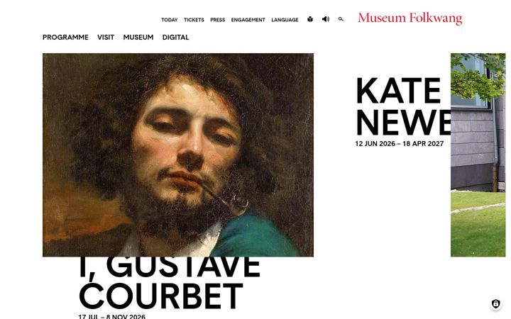 Screenshot του museum-folkwang.de