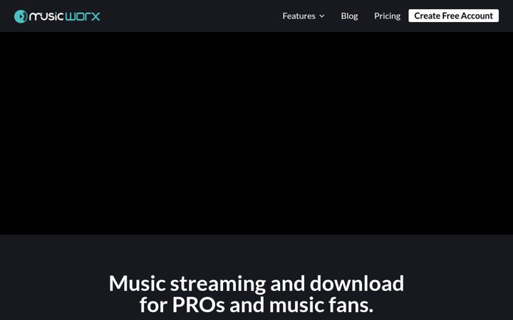Ekrānuzņēmums no music-worx.com