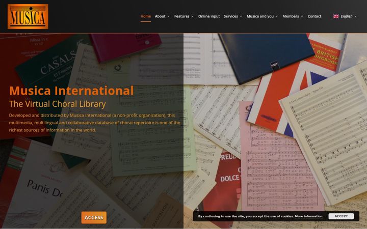 Screenshot of musicanet.org